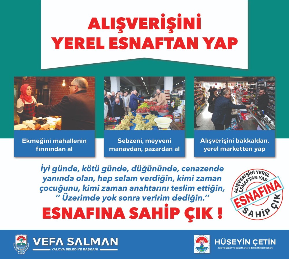 KAMPANYAYA BAŞKAN SALMAN’DAN DESTEK