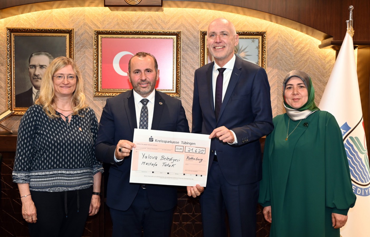 KARDEŞ ŞEHİRDEN ANLAMLI ZİYARET