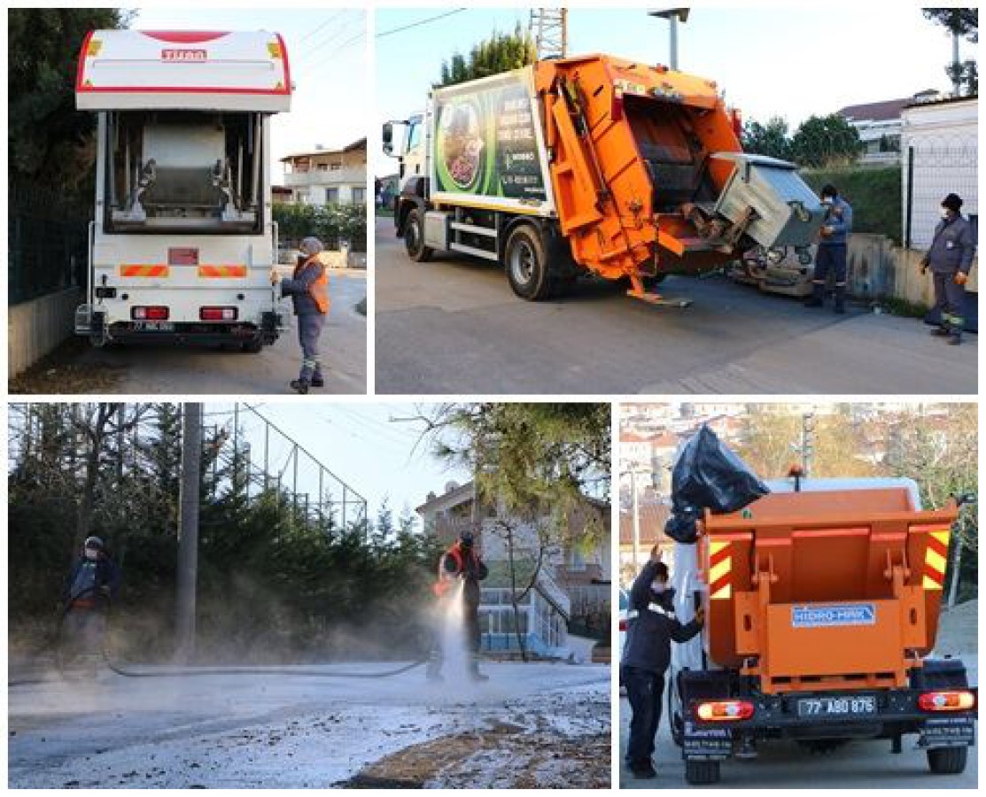 KAZIMKARABEKİR MAHALLESİNDE KAPSAMLI TEMİZLİK ÇALIŞMASI YAPILDI