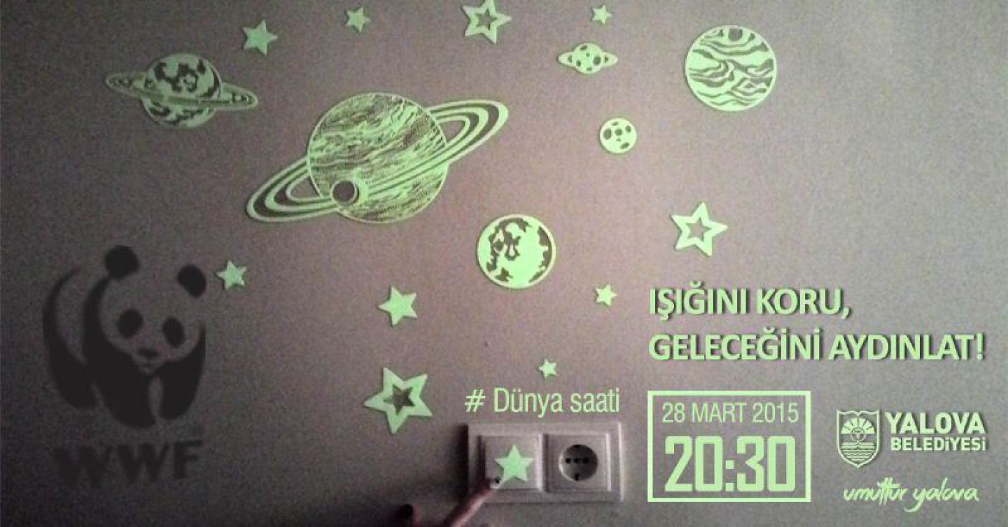 KENT MÜZESİNİN IŞIKLARINI BUGÜN SAAT 20:30 DA 1 SAAT KAPATIYORUZ