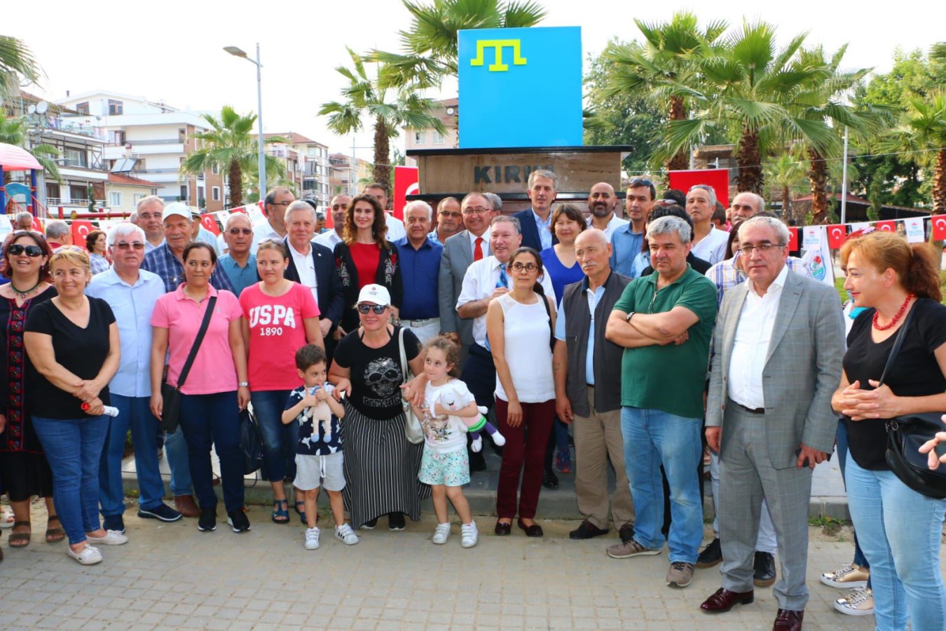 KIRIM SÜRGÜNÜ ANITI’NIN AÇILIŞI YAPILDI