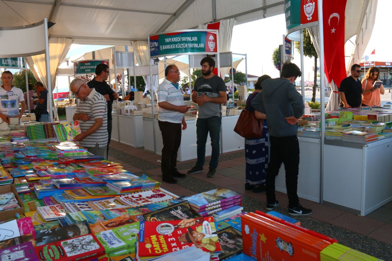 KİTAP FUARI 24 AĞUSTOS’A KADAR DEVAM EDECEK