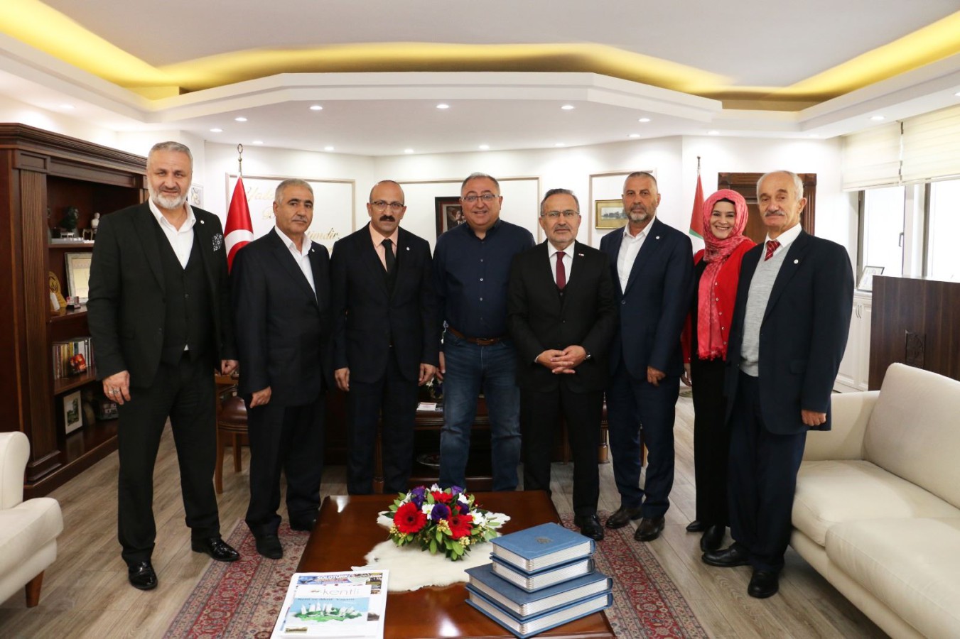 Kızılay Genel Başkan Yardımcısı Turunç’tan Başkan Salman’a Ziyaret