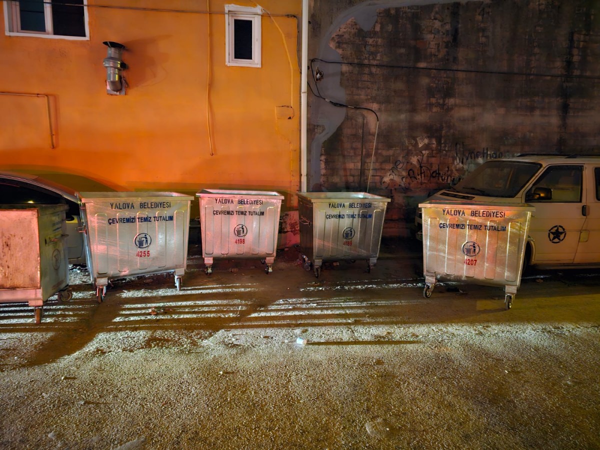 KONTEYNERLER DEĞİŞTİRİLDİ