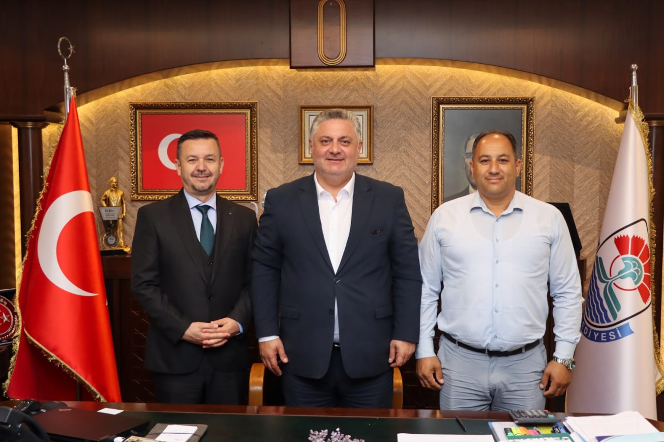 KUZEY MAKEDONYA HEYETİ BAŞKAN GÜREL’İN KONUĞU OLDU