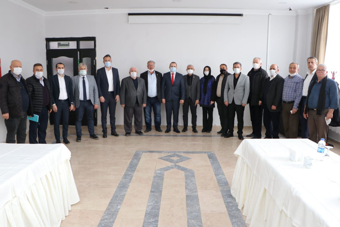 MUHTARLARLA AYLIK TOPLANTI GERÇEKLEŞTİ