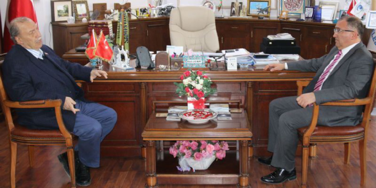 Okuyan, Başkan Salman’a Konuk Oldu