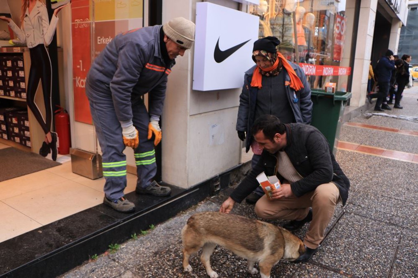 ÖRNEK PROJE İLE SOKAK HAYVANLARI AÇ KALMIYOR