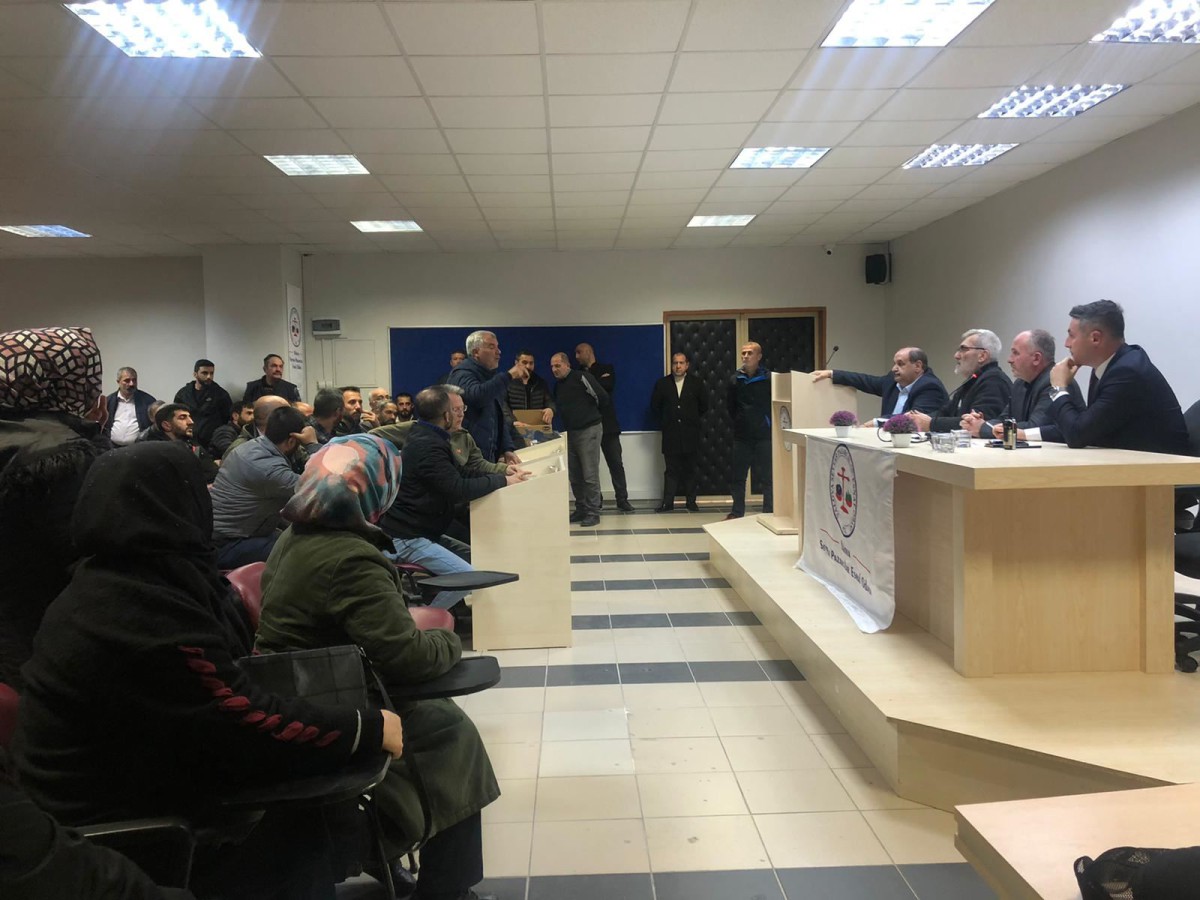 PAZARCI ESNAFIYLA İSTİŞARE TOPLANTISI YAPILDI