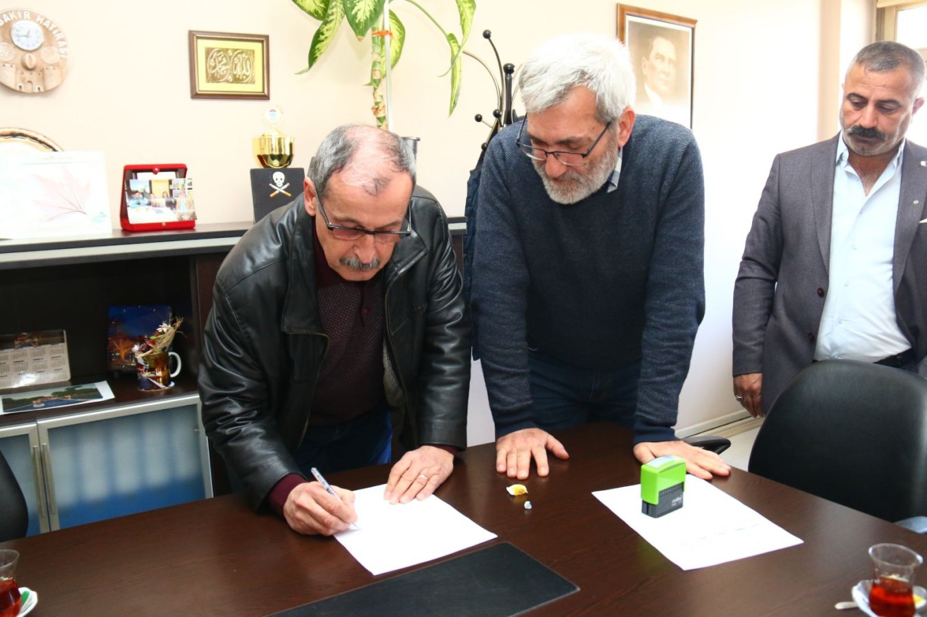 PAZARCILAR İLAVE SÖZLEŞMELERİNİ İMZALAMAYA BAŞLADILAR