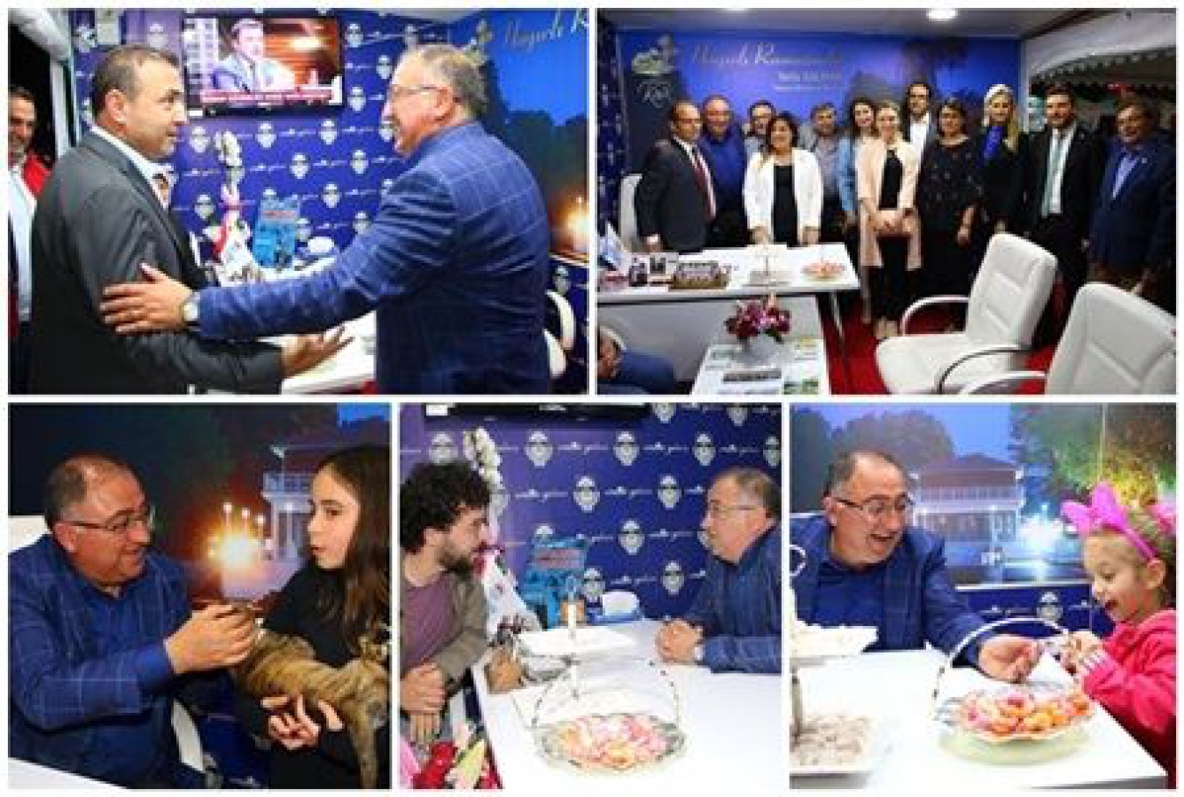 RAMAZAN ŞEHRİNDE BAŞKAN SALMAN’A YOĞUN İLGİ