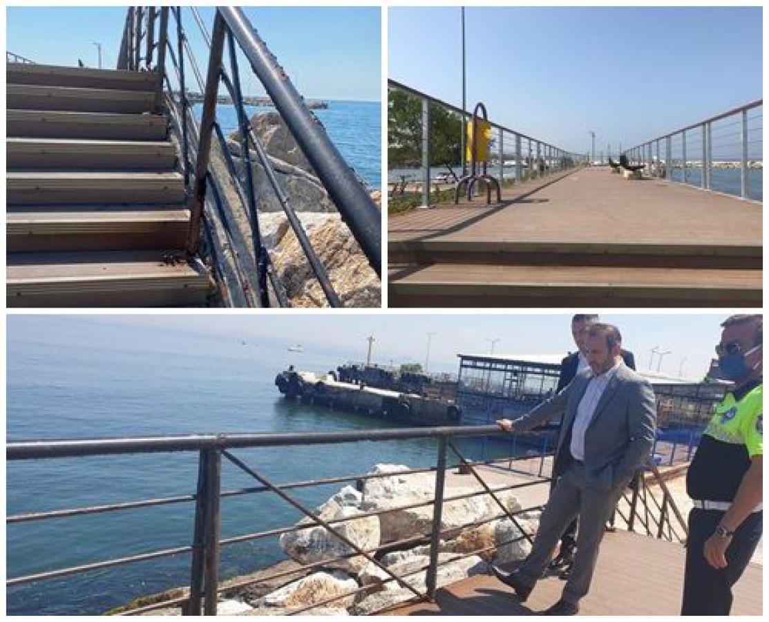 SEYİR TERASI YENİLENDİ