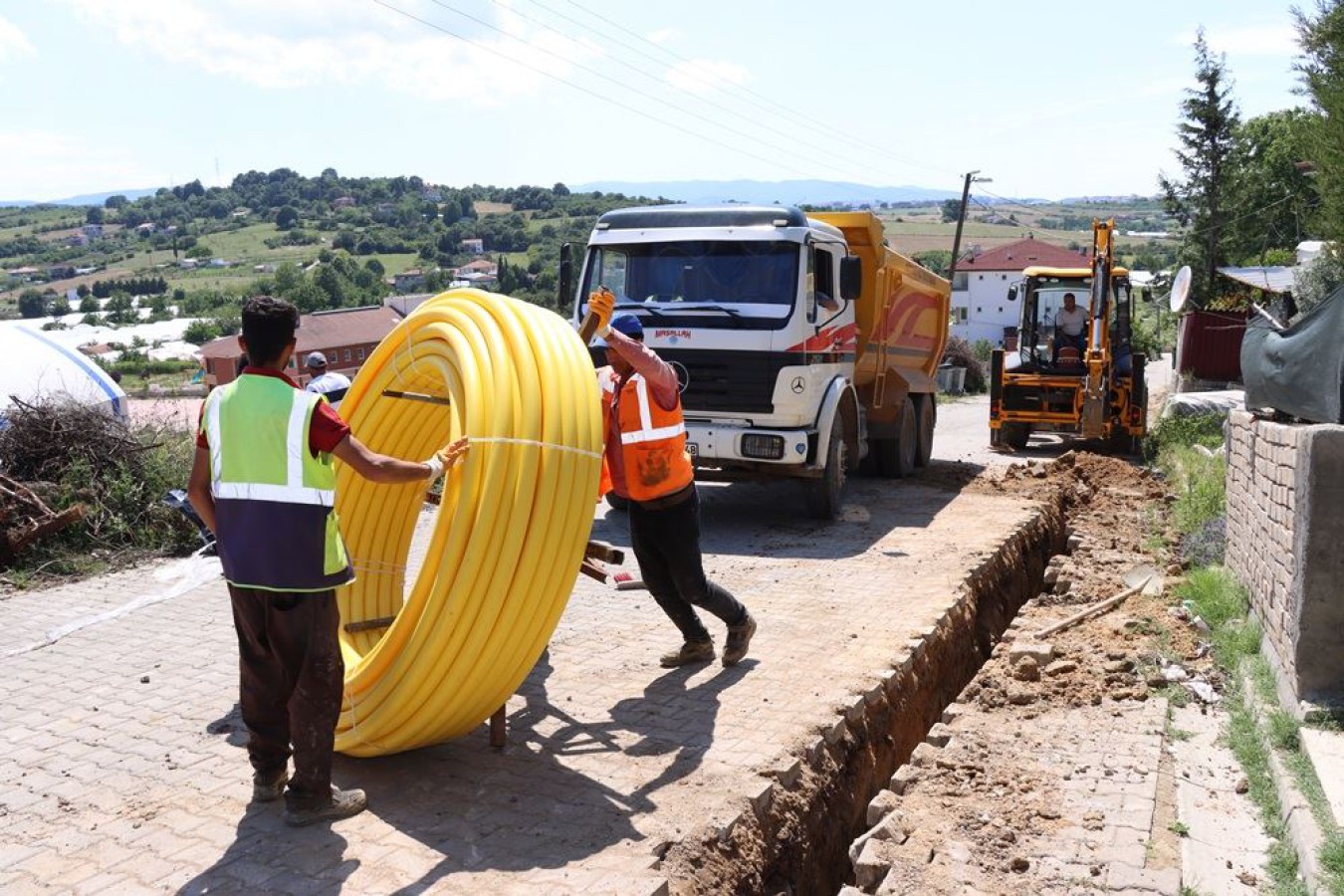SEYRANTEPE MAHALLESİ’NDE DOĞAL GAZ ALTYAPI ÇALIŞMALARINA BAŞLANDI