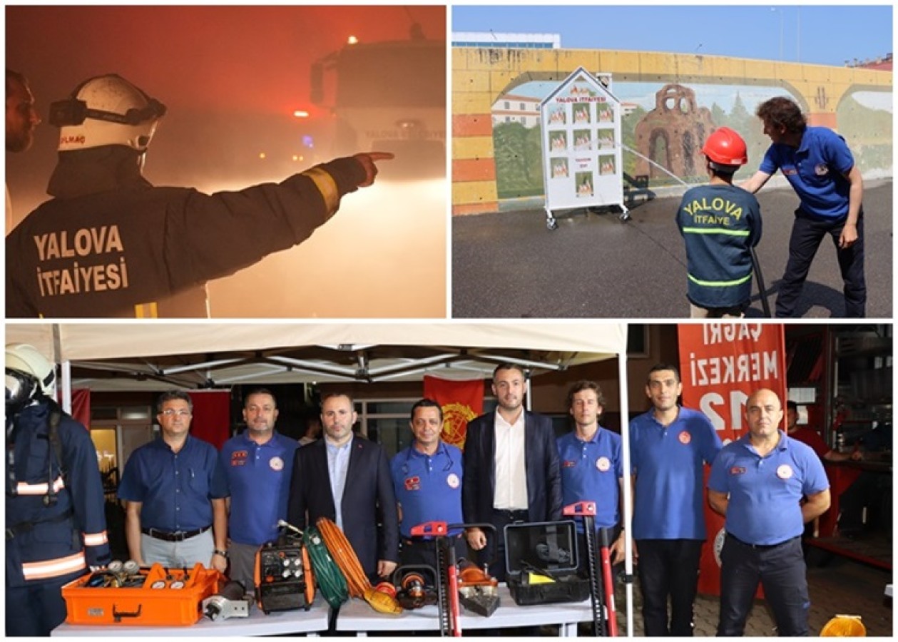 TÜRKİYE’NİN EN HIZLI İTFAİYE TEŞKİLATI ARASINDA YER ALIYORLAR