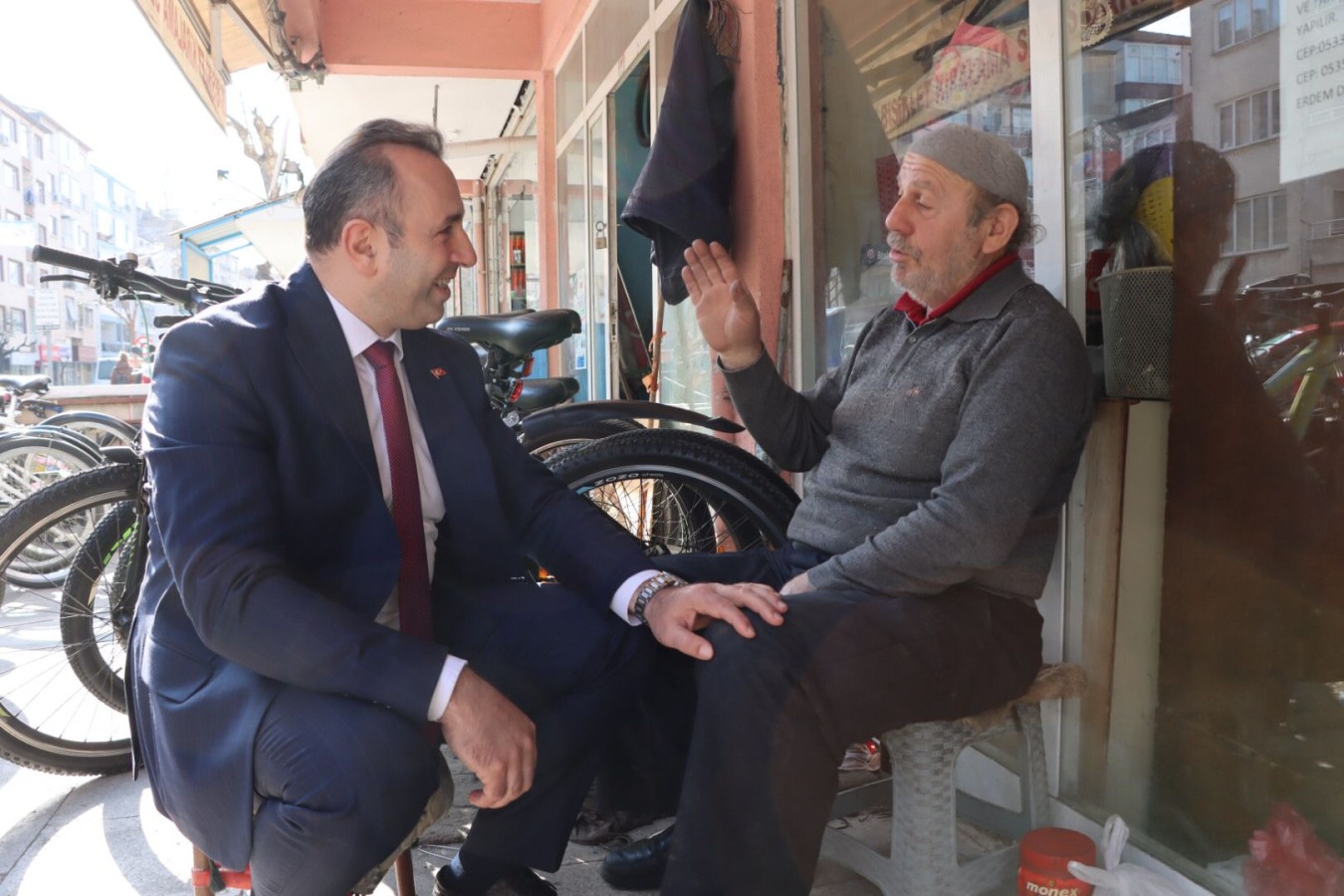 TUTUK’TAN MİMAR SİNAN CADDESİ ESNAFINA ZİYARET