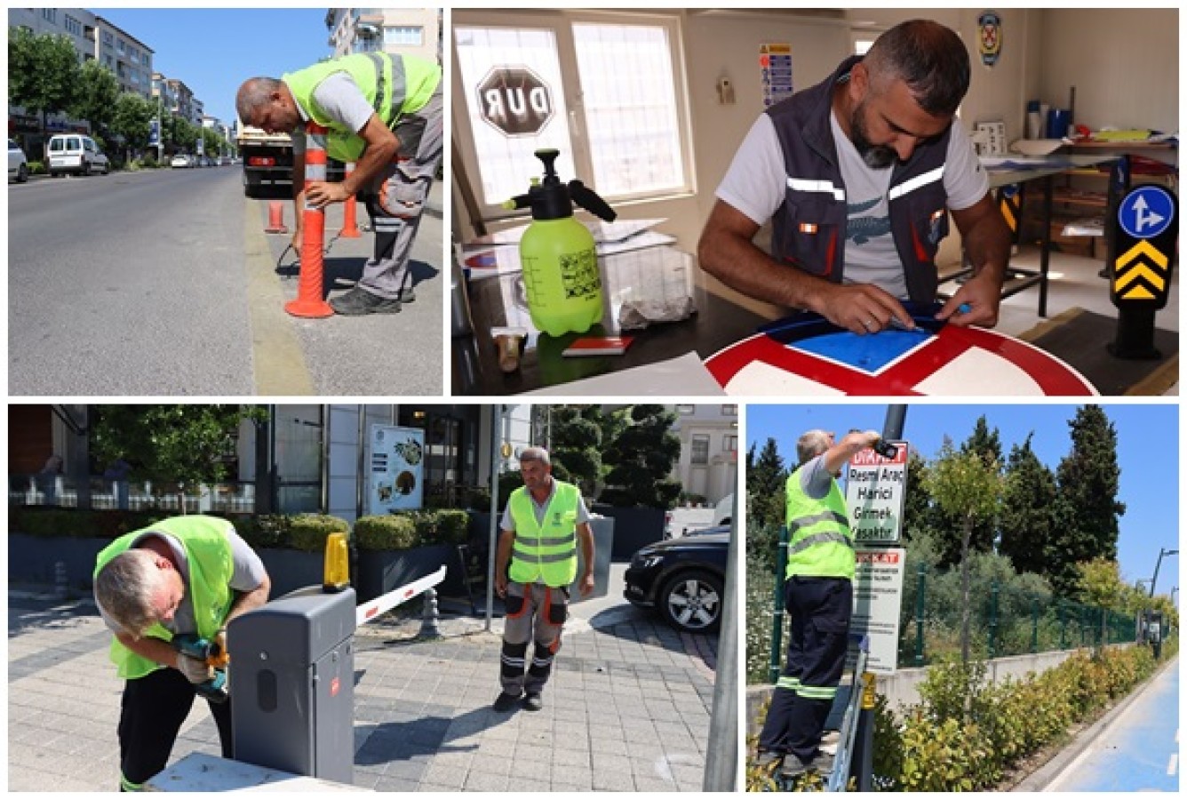 ULAŞIM HİZMETLERİ MÜDÜRLÜĞÜ ÇALIŞMALARA HIZ VERDİ