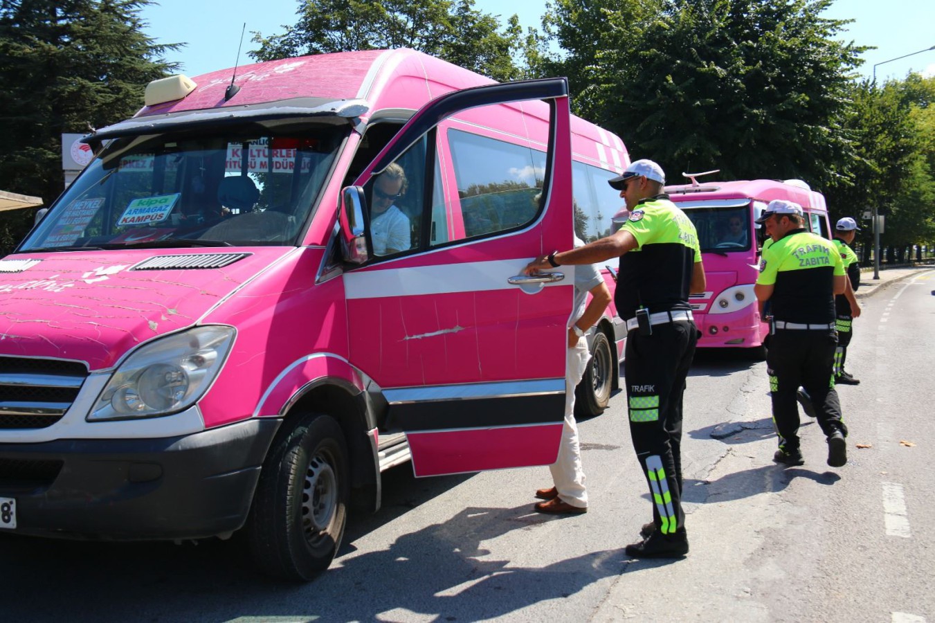 ULAŞIM ZABITA’DAN M PLAKALI ARAÇLARA DENETİM