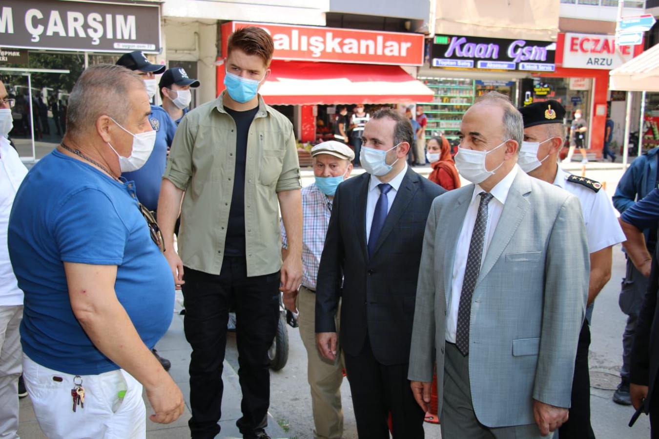 VALİ VE BAŞKAN VEKİLİ KAPSAMLI DENETİME KATILDI