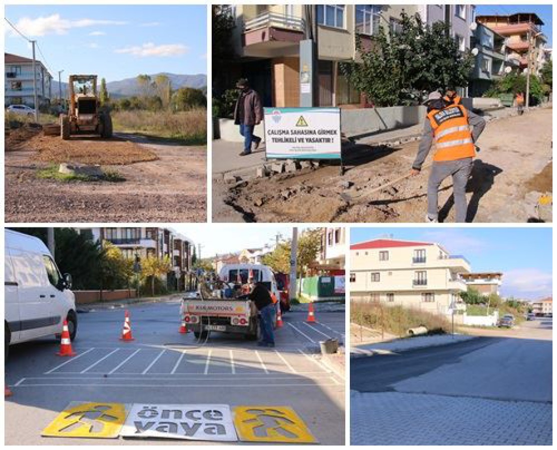 YALOVA BELEDİYESİ EKİPLERİ BİRÇOK NOKTADA ÇALIŞIYOR.