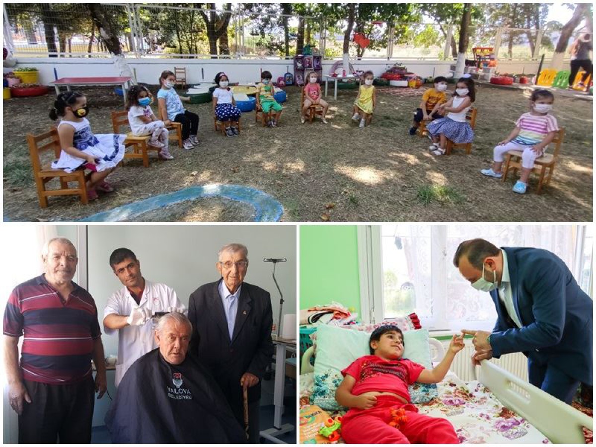 YALOVA BELEDİYESİ HERKESİN YANINDA OLDU