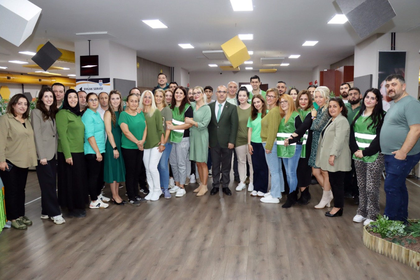 YALOVA BELEDİYESİ, SEREBRAL PALSİ FARKINDALIĞI İÇİN YEŞİL GİYİNDİ