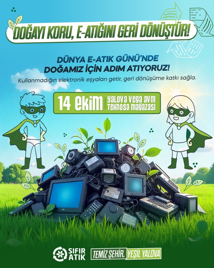 YALOVA BELEDİYESİ VE TEKNOSA’DAN ÇEVRE DOSTU İŞ BİRLİĞİ