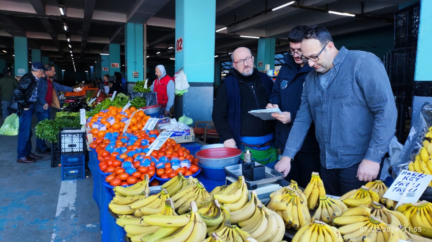 YALOVA BELEDİYESİ ZABITA MÜDÜRLÜĞÜN’DEN TERAZİ KONTROL DENETİMİ