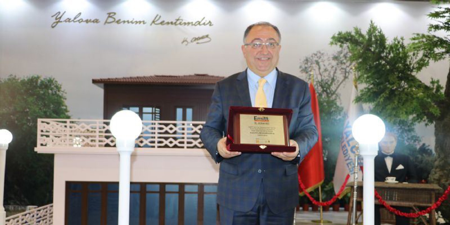 YALOVA BELEDİYESİ’NE BİRİNCİLİK ÖDÜLÜ