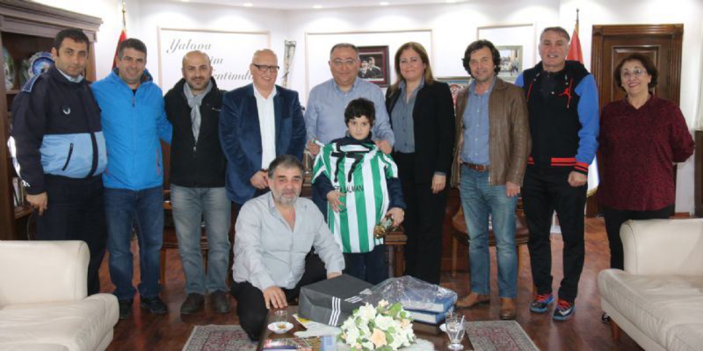 Yalova Gücü Akademi Spor Kulübü’nden Başkan Salman’a Ziyaret