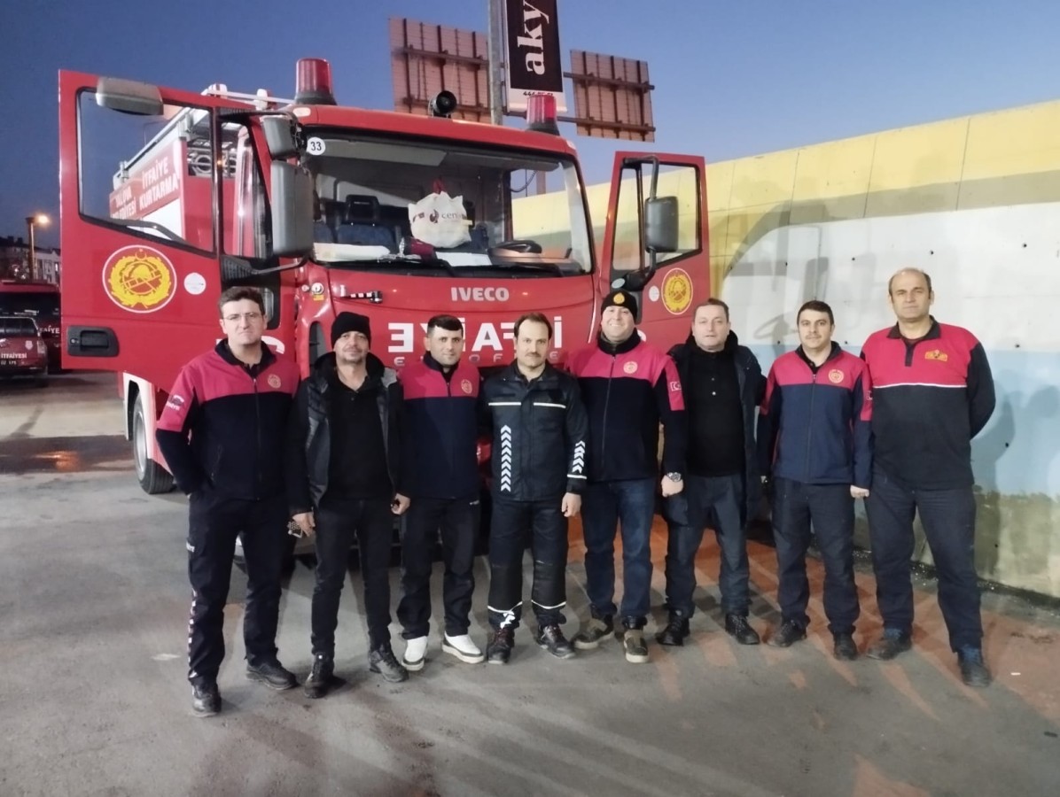 YALOVA İTFAİYE MÜDÜRLÜĞÜ 3. EKİBİ GAZİANTEP’DE