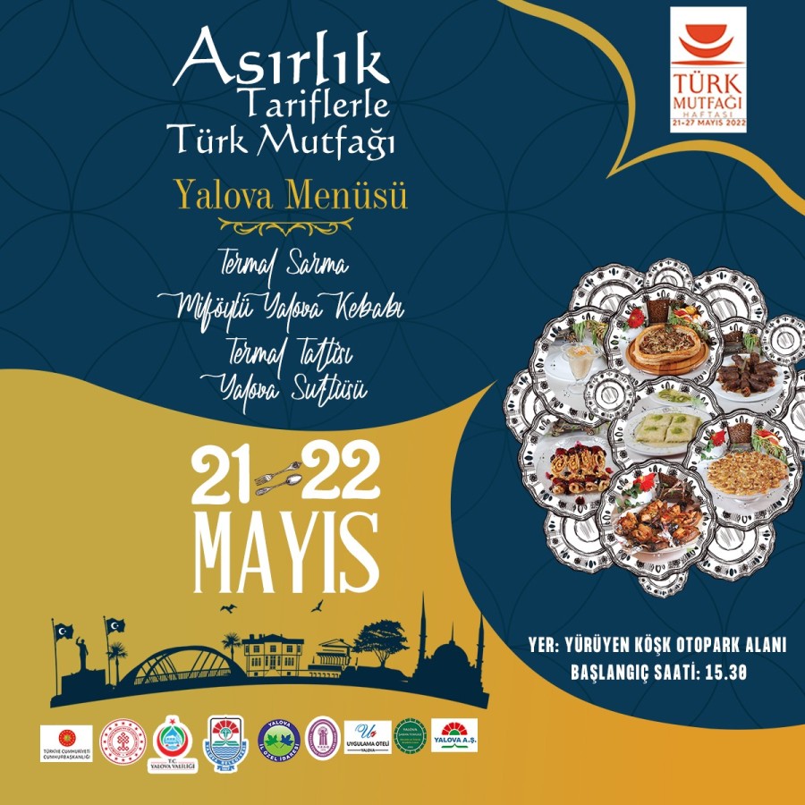 YALOVA MENÜSÜ TANITILACAK