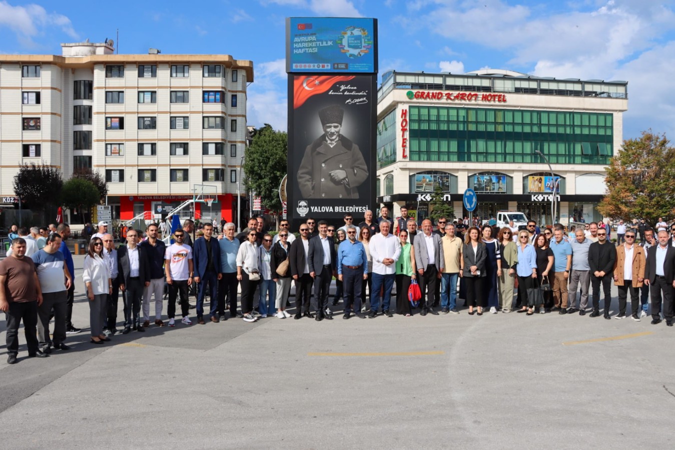 YALOVA’DA AVRUPA HAREKETLİLİK HAFTASI COŞKUYLA BAŞLADI