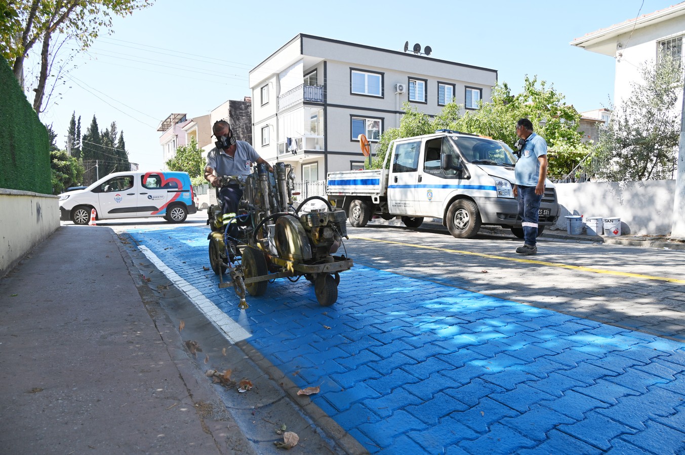 YALOVA’DA BİR SOKAK KOMPLE DÖNÜŞÜYOR