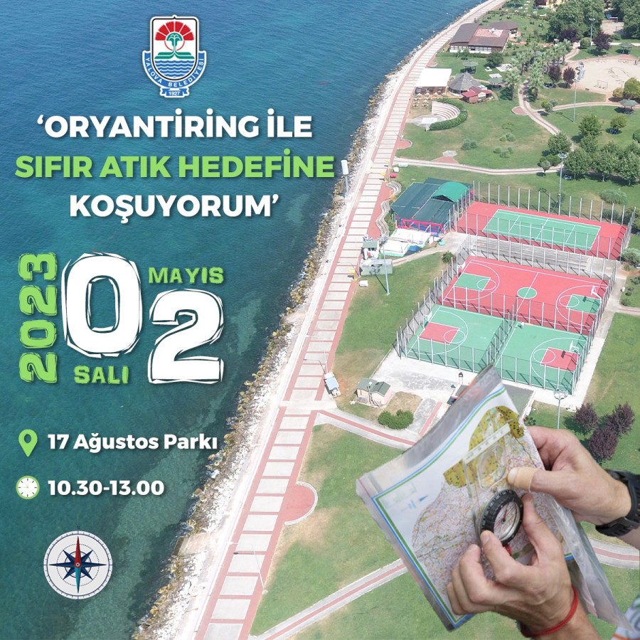 YALOVA’DA ÇEVRECİ ORYANTİRİNG HEYACANI 2 MAYIS’TA GERÇEKLEŞECEK