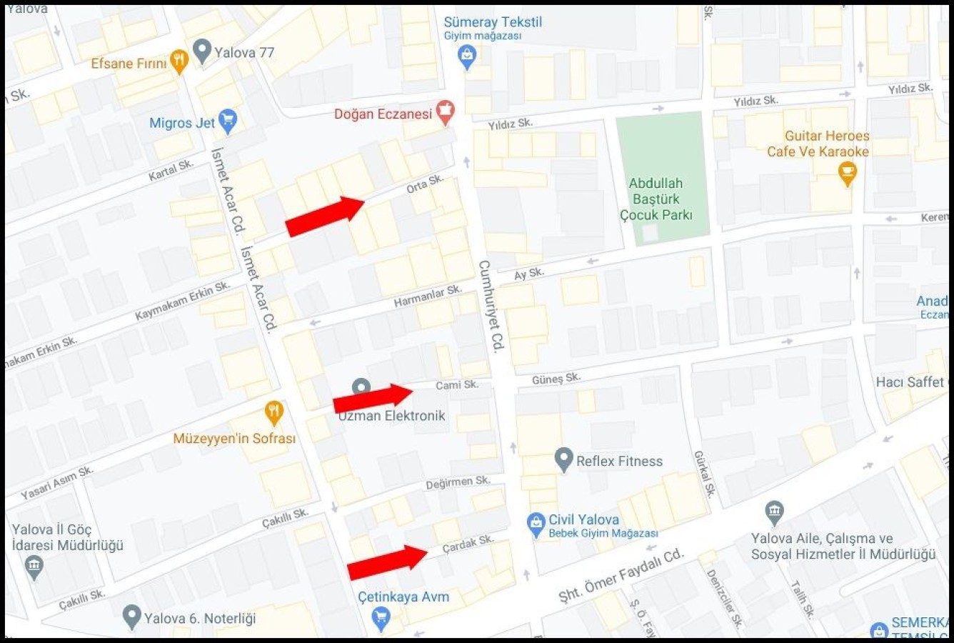 YENİ GÜZERGÂHLAR BELİRLENDİ