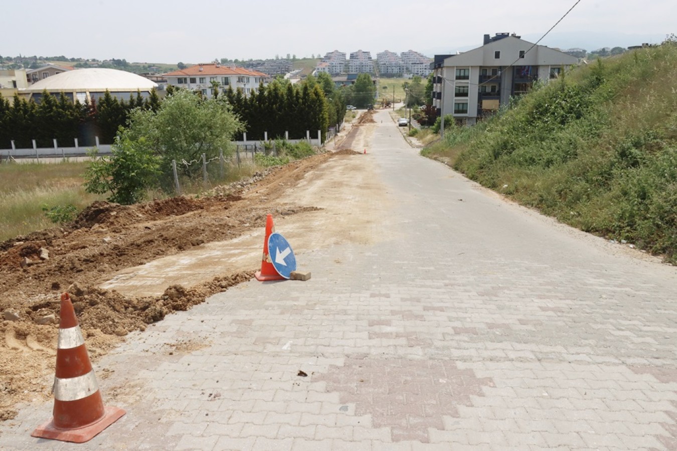 YENİ İÇME SUYU HATTI ÇALIŞMASINA BAŞLANILDI