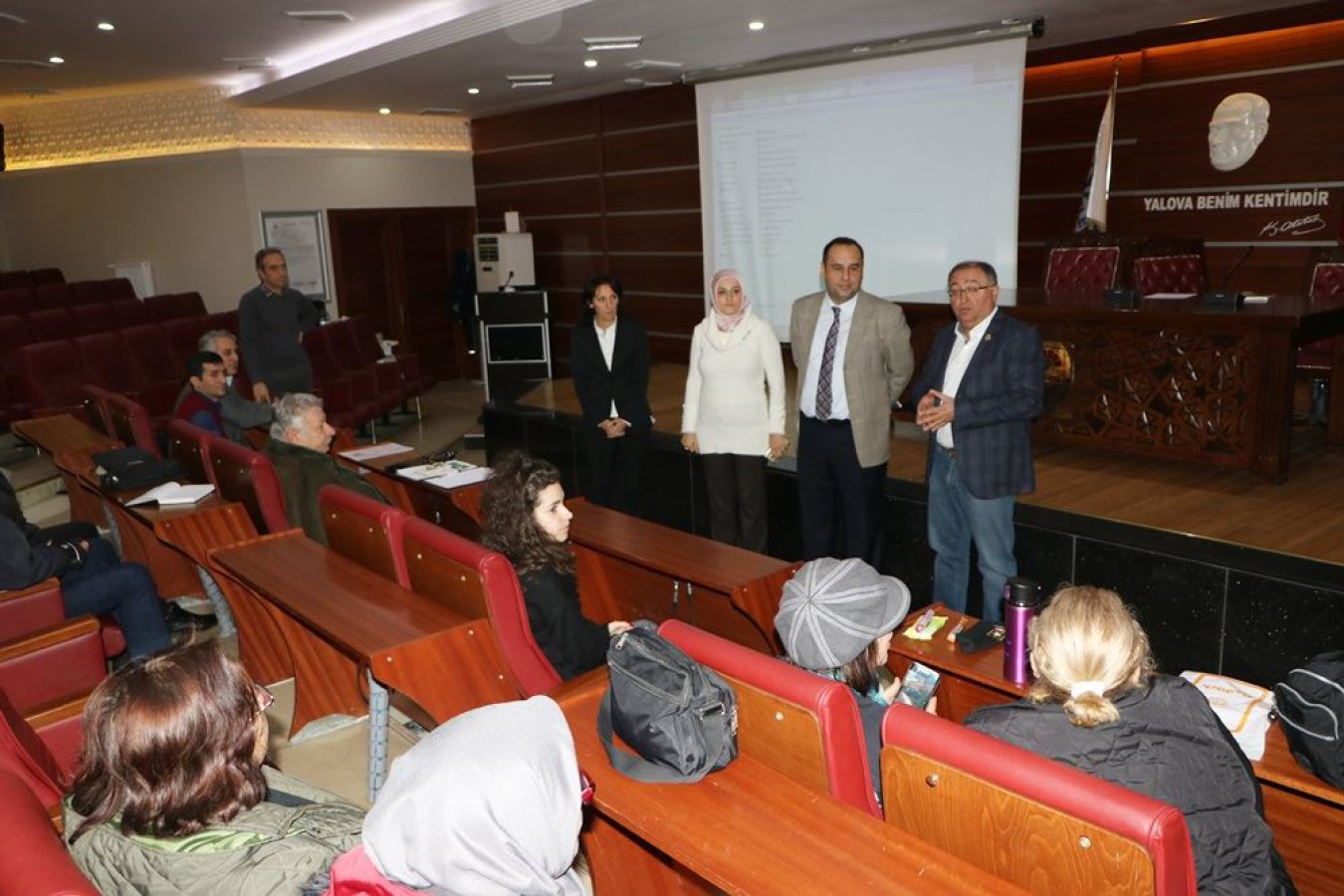 YEREL HAYVAN KORUMA GÖREVLİLERİNE EĞİTİM VERİLDİ