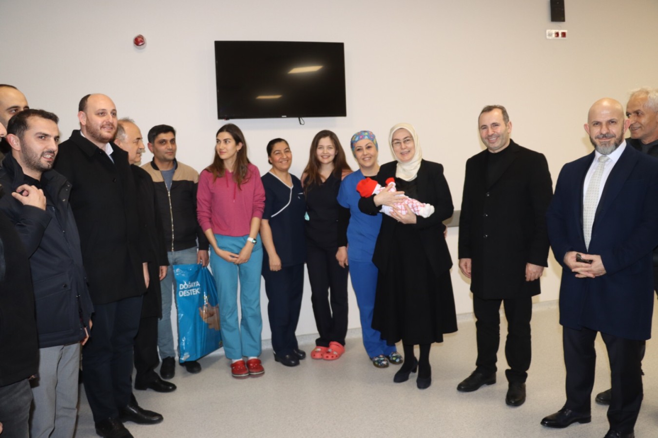 YILBAŞI MESAİSİNDE OLAN PERSONEL UNUTULMADI