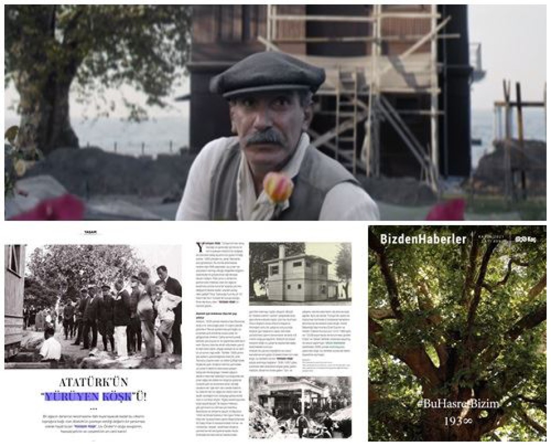 YÜRÜYEN KÖŞK BU KEZ KOÇ HOLDİNGİN DERGİSİNİN KAPAĞINDA