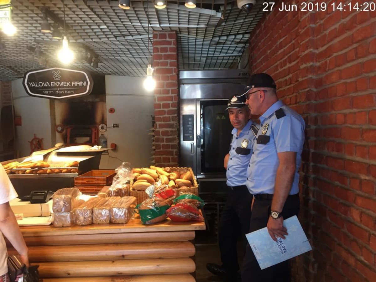 ZABITADAN FIRIN VE PAZARYERİ DENETİMİ