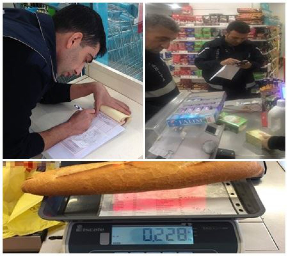 ZABITA’DAN GRAMAJ VE ETİKET KONTROLÜ